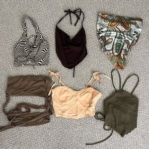 Collection of “going out tops”